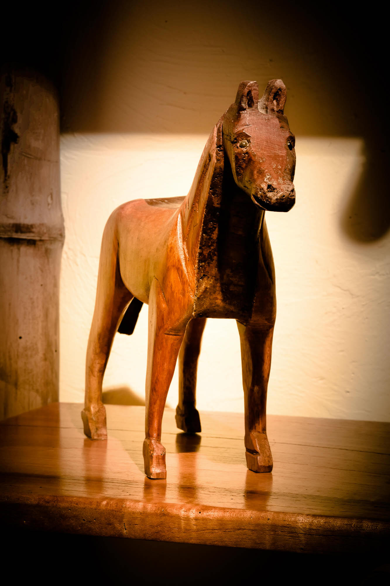 horse sculpture at TreeTo House Monteverde